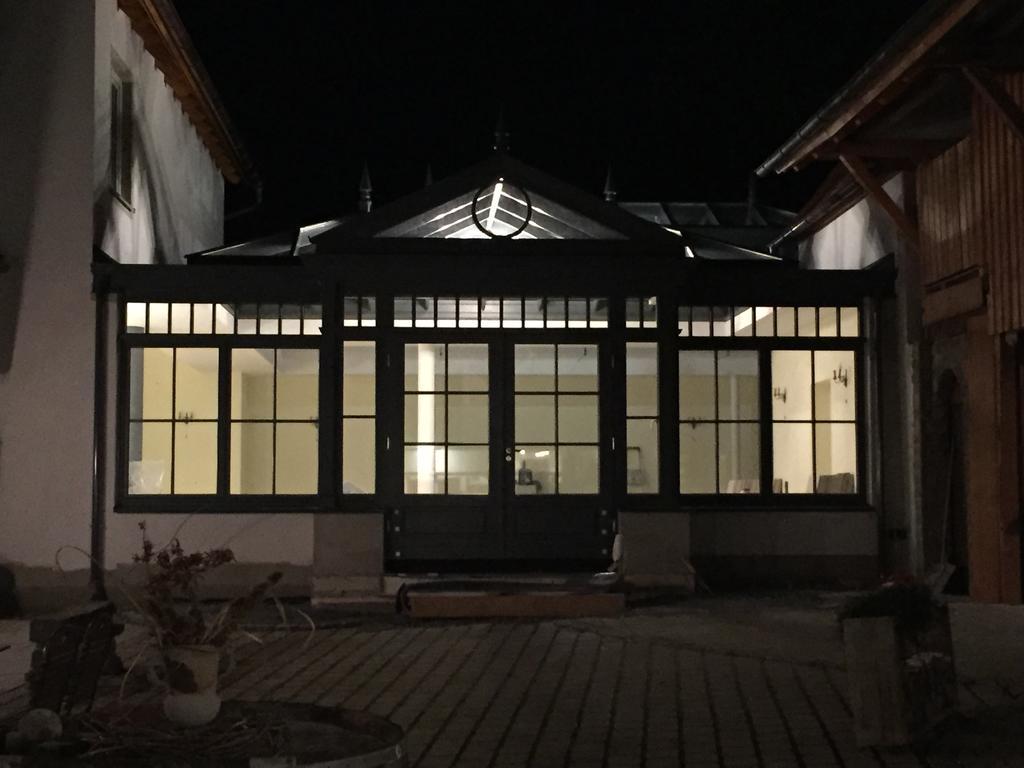 Landgasthof Zum Schwarzen Adler Markt Nordheim Esterno foto